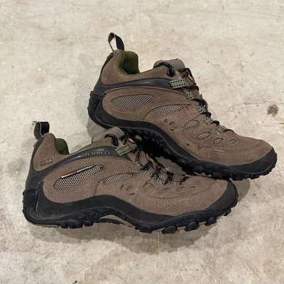 MERRELL Ortholite Continuum Chameleon Feminino 10 Gortex Sapatos de Caminhada Vibram Marrom - Imagem 1 de 4