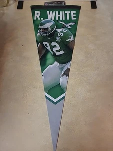 Reggie White Philadelphia Eagles Roll It & Go Wincraft 29" Pennant - Picture 1 of 7