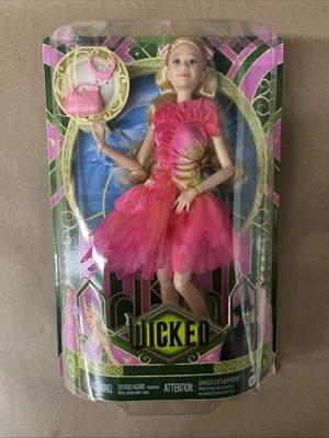 美泰通用邪恶电影 Glinda 时尚娃娃 全新 3474hf1 — 第 1/4 张图片