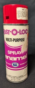 Rare Vintage RUST-O-LOC Spray Paint Paper Label - Bild 1 von 20