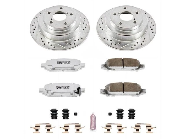 Rear Brake Pad and Rotor Kit For 1998-2003 Subaru Forester 1999 2000 RK978XR - Image 1 of 1