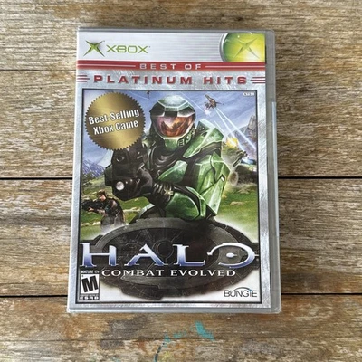 Xbox HALO COMBAT EVOLVED Best of Platinum Hits Xbox New Factory Sealed - Image 1 of 4