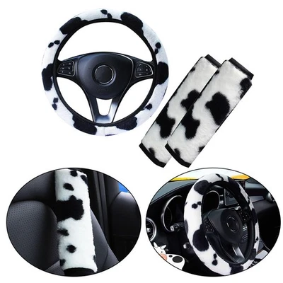 3* Steering Wheel Cover 37-38CM 3PCS Hot/wear-resistant/Easy To Install - Image 1 of 4