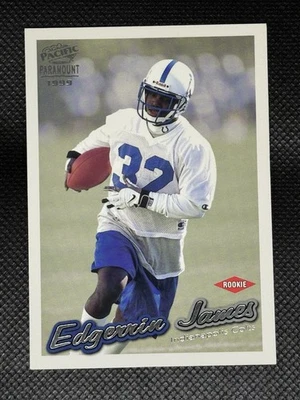 1999 Pacific Paramount: Rookie Card — EDGERRIN JAMES #100 (RC) - Image 1 of 2
