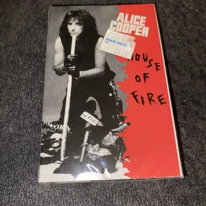 Alice Cooper House of Fire / Ballad of Dwight Fry Cassette Single New  Sealed - Picture 1 of 2