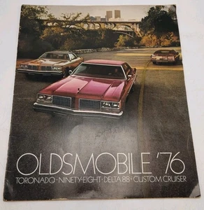Oldtimer 1976 Oldsmobile Händler Verkaufsprospekt Technische Daten Informationen  - Bild 1 von 7