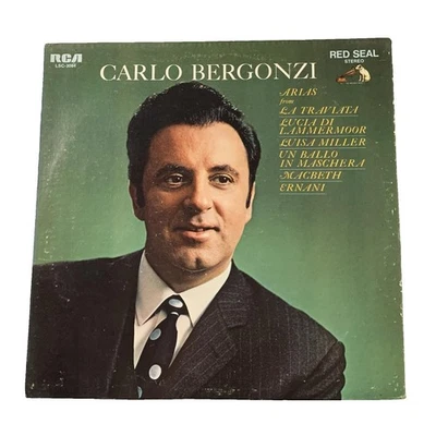 Carlo Bergonzi Arias Vinyl LP Opera Classics RCA Red Seal Album - Image 1 of 2