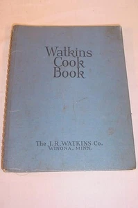VINTAGE 1938 WATKINS COOK BOOK THE J. R. WATKINS CO WINONA, MINN - Picture 1 of 4