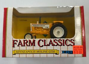 RARE Vintage Ertl Farm Classics Minneapolis Moline G750 1:43 Scale #2291