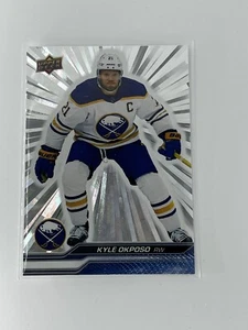 23-24 Upper Deck Extended Kyle Okposo Silver Outburst Buffalo Sabres - Picture 1 of 1