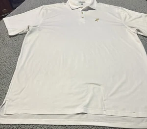 Peter Millar Summer Comfort Jersey Knit Polo White Harvester Golf Club In IA - Picture 1 of 18