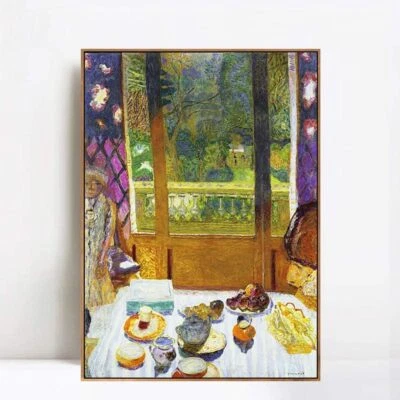 Cuadro en Lienzo Cuencos y platos de fruta de Pierre Bonnard 28"x40" Foto 1 de 4