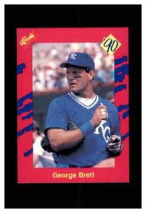 1990 CLASSIC UPDATE BASEBALL GEORGE BRETT T6 KANSAS CITY ROYALS