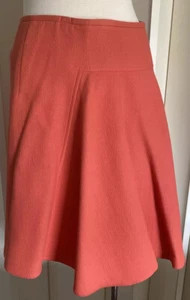NEW Lida Baday Womens Matelasse Flared Skirt Poppy Size 8 (Retail Price $895) - Picture 1 of 9