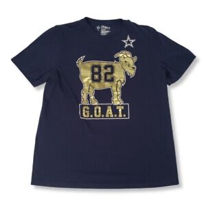 Dallas Cowboys Jason Witten #82 GOAT Gold Foil Graphic T Shirt Size Small