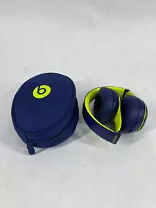 Beats SOLO 3 Cuffie Bluetooth Over-Ear Wireless BLU E GIALLO - Foto 1 di 5