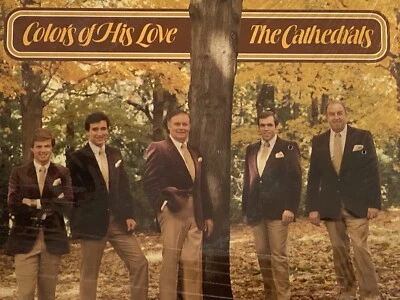 Cathedral Quartet COLORS OF HIS LOVE 1981 M-vinyl LP+bonus CD TESTED Romans 8:28 - Image 1 of 4