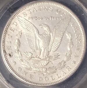 1899-O “Micro-O” Morgan Silver Dollar - About Uncirculated AU53 - RARE!