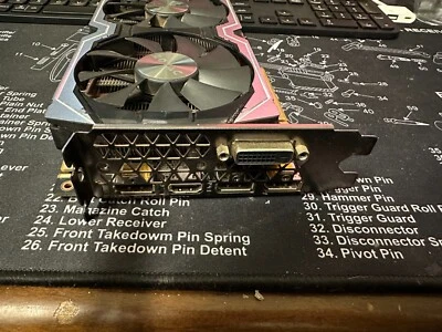 ZOTAC NVIDIA GeForce GTX 1070 8GB GDDR5 Graphics Card - ZT-P10700G-10M - Image 1 of 3