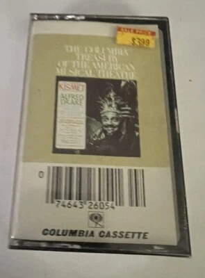 KISMET: Columbia Treasury American Musical Theatre SEALED CASSETTE Alfred DRAKE - Image 1 of 3