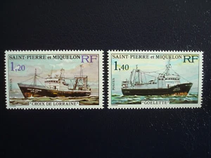 Saint Pierre & Miquelon, Schiffe Fischerei, 1976, Nr. 521-522, postfrisch MNH - Bild 1 von 1