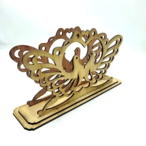 Wooden Paper Napkin Holder for Dining Table Tissue Holder Wooden Paper Napkin Ho - Picture 1 of 3