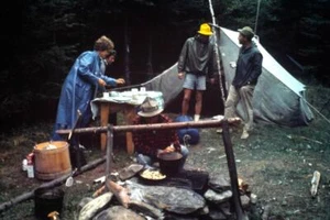 35mm Colour Slide- Allagash River Trip 2, National Geographic 1960 by Ben Martin - Bild 1 von 1