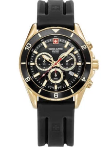 Swiss Alpine Military 7034.9817 Mens Watch Sierra Chronograph 43mm 10ATM - Picture 1 of 4