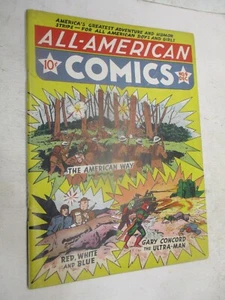 All-American Comics #9 Dec. 1939 VF w/Pgs Clipped w/Ad for Flash #1 - Picture 1 of 8