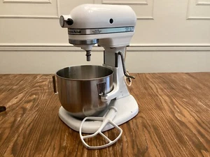 KitchenAid Hobart Stand Mixer Model K5-A w/Stainless Bowl & Beater Tested Works - Picture 1 of 22