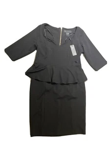 kardashin kollection Women Peplum Bodycon Dress, XL (NEW W/ TAG) - Picture 1 of 6