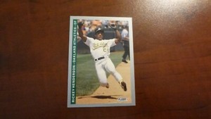 1993 FLEER # 294 RICKEY HENDERSON    BASEBALL CARD