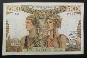 Frankreich 5000 Francs 1951 ss - Bild 1 von 2