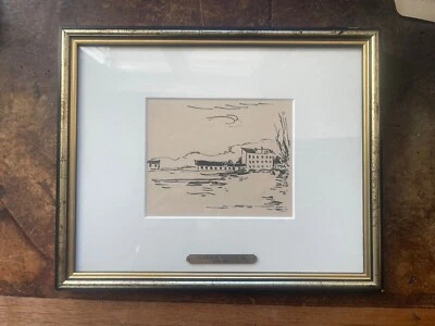 Maurice de Vlaminck (1876-1958) - Lithographie - Paysage - Photo 1/4