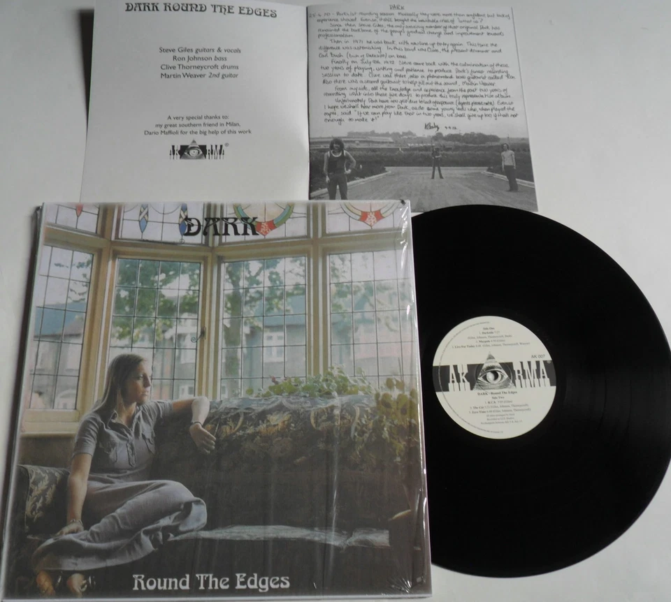 Lp Dark Round The Edges - Re-Release - Akarma AK 007 - Still Sealed Foto 1 de 1