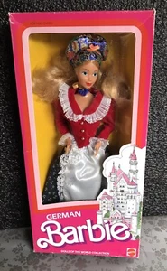 GERMAN BARBIE, BARBIE DOLL, DOTW, #3188, 1st. EDITION, 1986, NRFB, GOOD! - Picture 1 of 11