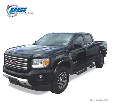 Pocket Bolt Style Fender Flares Fits GMC Canyon 2015-2020 ; 6'2" Bed ; Paintable - Изображение 1 из 4