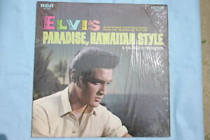 ELVIS SOUNDTRACK PARADISE, HAWAIIAN STYLE RECORD LP