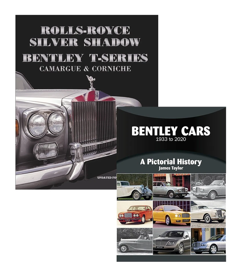 Bentley 1933-2020 Pictorial History + Rolls-Royce Silver Shadow/T-Series - Изображение 1 из 3