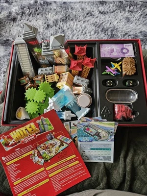 Hotel Tycoon Board Game Build Hotels Family Game, 2013 Asmodee, Complete - Image 1 of 4