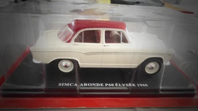Simca Aronde P60 Elysée 1960- Hachette 1/24 - Photo 1/2