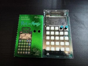 Teenage Engineering Pocket Operator PO-137 Rick and Morty Green Rare Digital - Picture 1 of 12