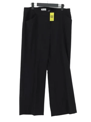 Tahari Women's Suit Trousers W 34 in Black Polyester - Image 1 of 4