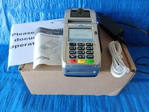 Terminale carta di credito FIRST DATA FD150 EMV CTLS - completamente testato - sbloccato - Foto 1 di 19