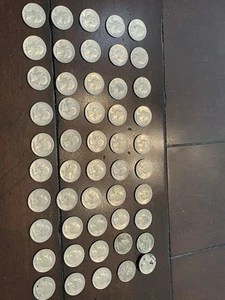 Washington Quarter Lot (50coins) 1965 - Picture 1 of 9