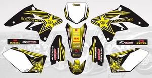 5152 GRAPHICS KIT FOR SUZUKI RMZ 250 RMZ250 2007 2008 2009 - Foto 1 di 1
