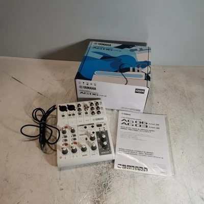 YAMAHA AG06MK2 Mixer with box Tested from Japan - Image 1 of 4