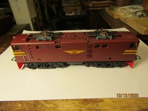 Lima HO Class 5E Brown Train E919 South African Railway BoBo Electric Locomotive - Picture 1 of 10
