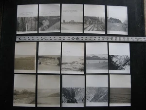 '30s YELLOWSTONE PARK 51 PHOTO SET 8x10s & rppc size STUNNING! w GLACIER & BANFF - Picture 1 of 24