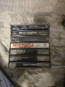 7 Deep Purple PERFECT STRANGERS, SLAVES & MASTERS, WHO DO WE THINK WE ARE?, ETC. - Picture 1 of 18